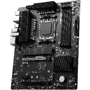 Msi Pro B650-s Wifi Amd Am5 Atx Motherboard, 4x Ddr5 ~192gb, 2x Pci-e X16, 2x M.2, 4x Sata,  11x Usb 3.2, 4x Usb 2.0