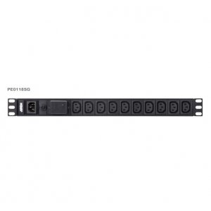 Aten PE0118SG-AT-G 1U Basic PDU 10x Outlets with Surge Protection