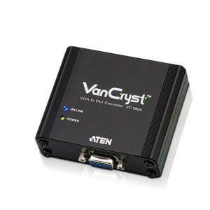 Aten Professional Converter Vga To Dvi Converter (vga In, Dvi-d Out) 1600x1200