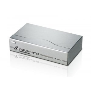 Aten Video Splitter 8 Port Vga Splitter 350mhz, 1920x1440@60hz, Cascadable To 3 Levels (up To 512 Outputs)