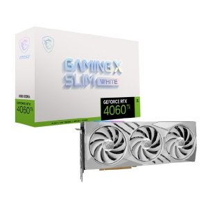 MSI GeForce RTX 4060 Ti GAMING X SLIM WHITE 8GB Video Card