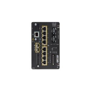 Cisco Catalyst IE3400 with 8 GE PoE/PoE+ and 2 GE SFP Modular NA IE-3400-8P2S-A