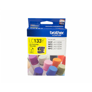 Brother Lc-133y Yellow Ink-mfc-j6520dw/j6720dw/j6920dw And Dcp-j4110dw/mfc-j4410dw/j4510dw/j4710dw And Dcp-j152w/j172w/j552dw/j752dw/mfc-j245/etc.