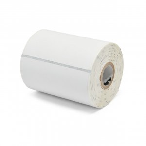 Zebra LABEL PAPER 2.9375X4.9375IN (74.6X125.4MM) DT Z-PERFORM 2000D VALUE COATED ALL-TEMP ADHESIVE 0.75IN (19.1MM) CORE 130/ROLL 36/BOX PLAIN