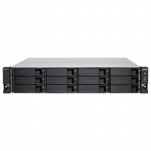 QNAP TS-h1283XU-RP-E2136-32G Xeon E2136 3.3Ghz 32GB RAM 12-Bays Rackmount NAS