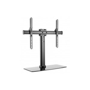 Brateck Tabletop Tv Stand With Tempered Glass Base 32'-55' Tv Up To 40kg Vesa 200x200,300x200,400x200,300x300,400x300,400x400,600x400