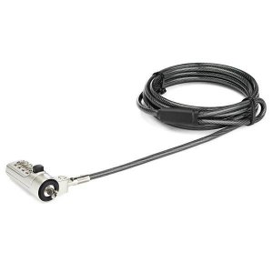 Startech Ltlocknbl Laptop Cable Lock - For Wedge Lock Slot