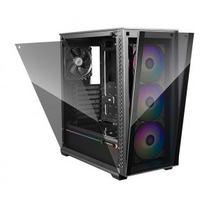 Deepcool Matrexx 70 3F Tempered Glass RGB Mid-Tower E-ATX Case 