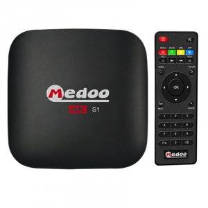 Medoo 4K S1 TV box IPTV Android box for 1,000+ liveTV and 50,000+ VOD