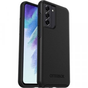 Otterbox Samsung Galaxy S21 Fe 5g Symmetry Series Antimicrobial Case - Black (77-83941), Wireless Charging Compatible, Pocket-friendly Design