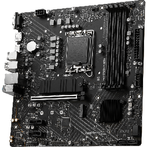 Msi Pro B760m-p Matx Motherboard, 4x Ddr5~192gb, 1x Pci-e X 16, 2x Pci-e X 1,  2x M.2, 4x Sata, 1x Usb 3.2 , 4x Usb 2.0, 1x Usb-c