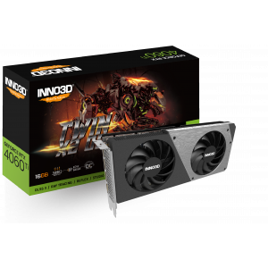 Inno3D nVidia GeForce RTX 4060 Ti 16GB TWIN X2 OC Video Card
