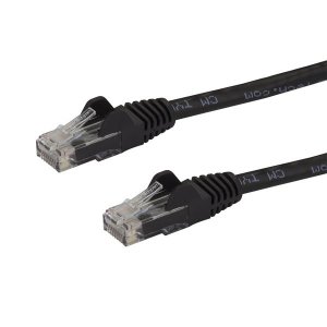 Startech N6patc150cmbk Cable - Black Cat6 Patch Cord 1.5 M