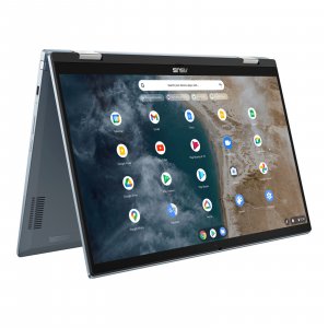 Asus Chromebook 14 Flip Fhd Touch| I5-1130g7| 8gb| 128gb Pcie| Zte| Stylus| Enterprise License|1x Usb-a 2xthunderbolt 4| Chrome Os 1 Yr Pur