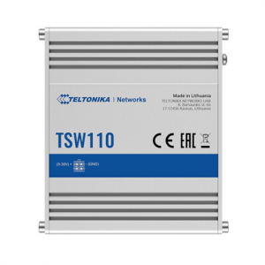 Teltonika Tsw110, L2 Unmanaged Switch, Plug-n-play