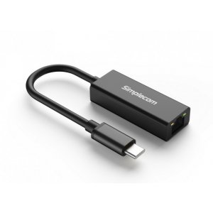 Simplecom Nu313 Superspeed Usb-c Type-c To Gigabit Ethernet Network Adapter Aluminium