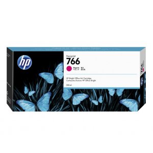 Hp P2v90a Hp 766 300-ml Magenta Inkcrtg