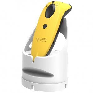 SocketScan S740 Handheld Barcode Scanner - Wireless Connectivity - Yellow, White - 495 mm Scan Distance - 1D, 2D - Imager - Bluetooth