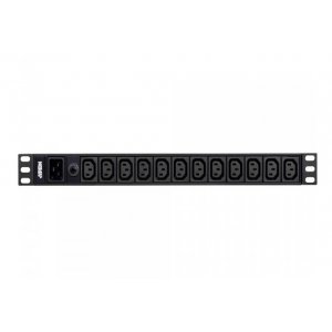 Aten PE0212G-AT-G 12 Port 1u Basic Pdu Supports Up To 15a With 12 Iec C13 Outputs