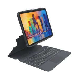 Zagg-keyboard Pro Keys-apple-ipad 12.9-black/gray-uk