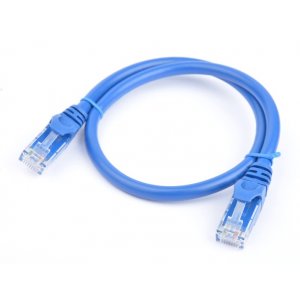 8ware Cat 6a Utp Ethernet Cable, Snagless  - 0.5m (50cm) Blue