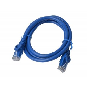 8ware Cat 6a Utp Ethernet Cable, Snagless  - 1m (100cm) Blue