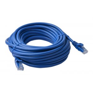 8ware Cat6a Utp Ethernet Cable 50m Snagless blue