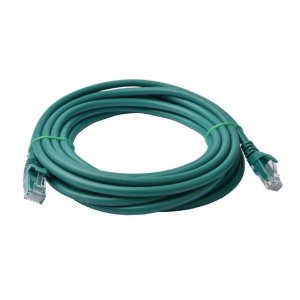 8ware Cat 6a Utp Ethernet Cable, Snagless  - 5m Green