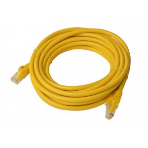 8ware Cat6a Utp Ethernet Cable 5m Snagless yellow