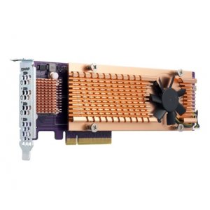 QNAP QM2-4P-384 Quad M.2 PCIe SSD Expansion Card