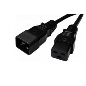 8ware Power Cable Extension 3m Iec-c19 To Iec-c20 Male To Female