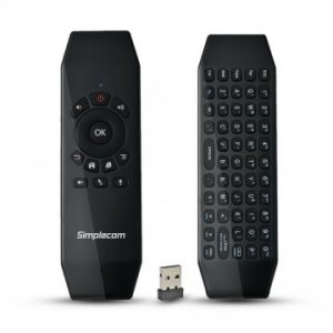 Simplecom Rt150 2.4ghz Wireless Remote Air Mouse Keyboard With Ir Learning