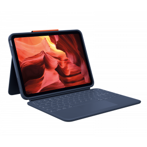 Logitech 920-011213 Rugged Combo 4 Case Trkpad Ipad 10th Gen