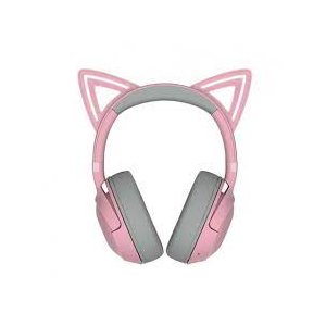 Razer Kraken Kitty V2 Bt-quartz Edition-wireless Bluetooth Rgb Headset With Kitty Ears