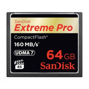 Sandisk 64GB Extreme Pro Compact Flash - 160mb/s (SDCFXPS-064G-X46)