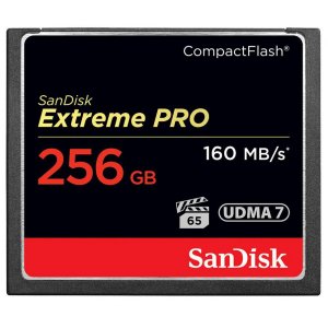 SanDisk Extreme Pro 256GB Compact Flash Card