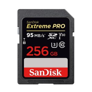 SanDisk Extreme Pro 256GB SDXC UHS-I Card 