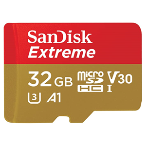Sandisk Sdsqxaf-032g-gn6aa Sqxaf 32gb Microsd Extreme 100mb/s Actio