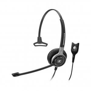Epos Sennheiser Premium Monaural Headset, Ultra Noise Cancelling Mic, Wideband, Very Strong And Comfortable, Leatherette Pads, Gorgeous Design. Ed C