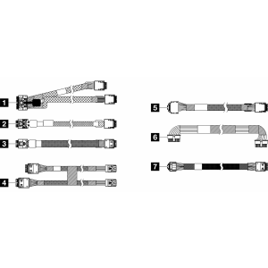 Lenovo 4x97a83828 Sr630 V3 8x2.5" Sas/sata Backplane Cable Kit
