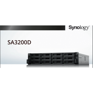 Synology 12bay Dual Controller SAS NAS SA3200D (Diskless) NAS