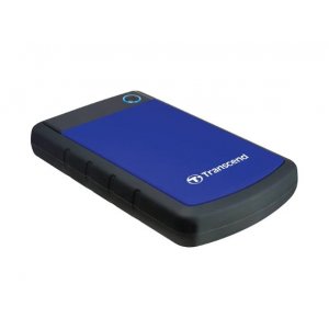 Transcend StoreJet 25H3 1TB USB 3.0 Portable Hard Drive - Blue
