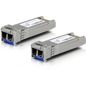 Ubiquiti Ufiber Sfp+ Single-mode Fiber Module, 10 Gbps, 10km Distance, 2-pack