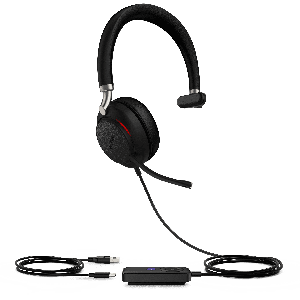 Yealink Uh38-mono-teams-w/o-bat-c Wired (uh38) Ms Mono Headset,noise Cancelling Mic,leather,bluetooth & Usb-c