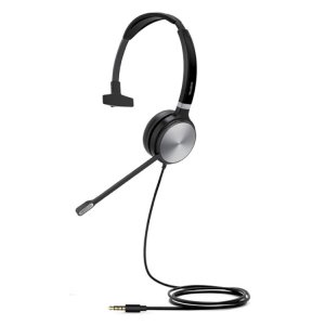 Yealink Uhm361 Premium Wideband 3.5mm Mono Headset, For Yealink Ip Phones, Controller Not Included