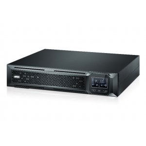 Aten 2000va/2000w Professional Online Ups With Usb/db9 Connection, 8 Iec C13 Outlets, Epo And Rj Port Surge Protection (includes 2 Years Advanced Wty)