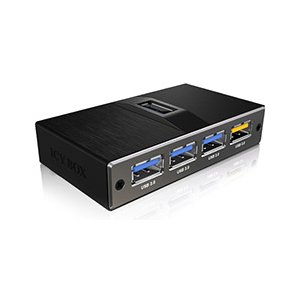 Icy IB-AC611 Box IB-AC611 4 Port USB 3.0 Hub with USB Charge Port