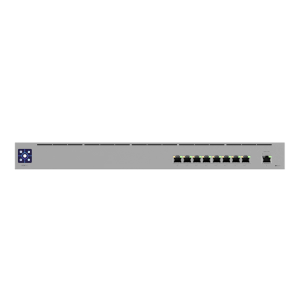 Ubiquiti Unifi Network, Unifi Network, 8-port, Poe 120w, (4) Gbe Poe+,(4) Gbe Poe++ Ports, (1) Gbe Port, Rack Mount