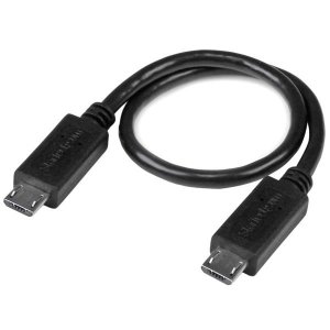Startech Uuusbotg8in 8in Micro Usb To Micro Usb Otg Cable M/m