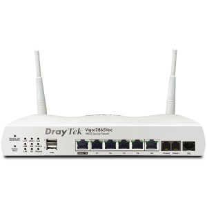 Draytek Vigor2865Vac VDSL2/ADSL2+ Multi-WAN VPN Firewall AC Wireless Router with VoIP DV2865Vac
